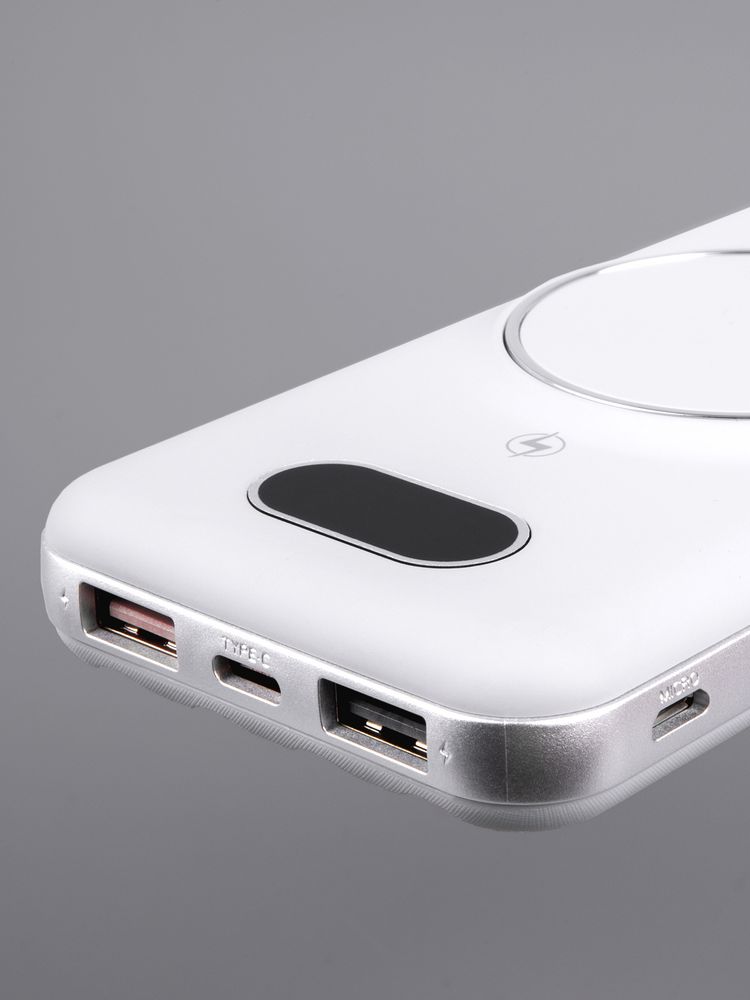 Внешний аккумулятор Omni Pro 10000 мАч, белый — изображение 9