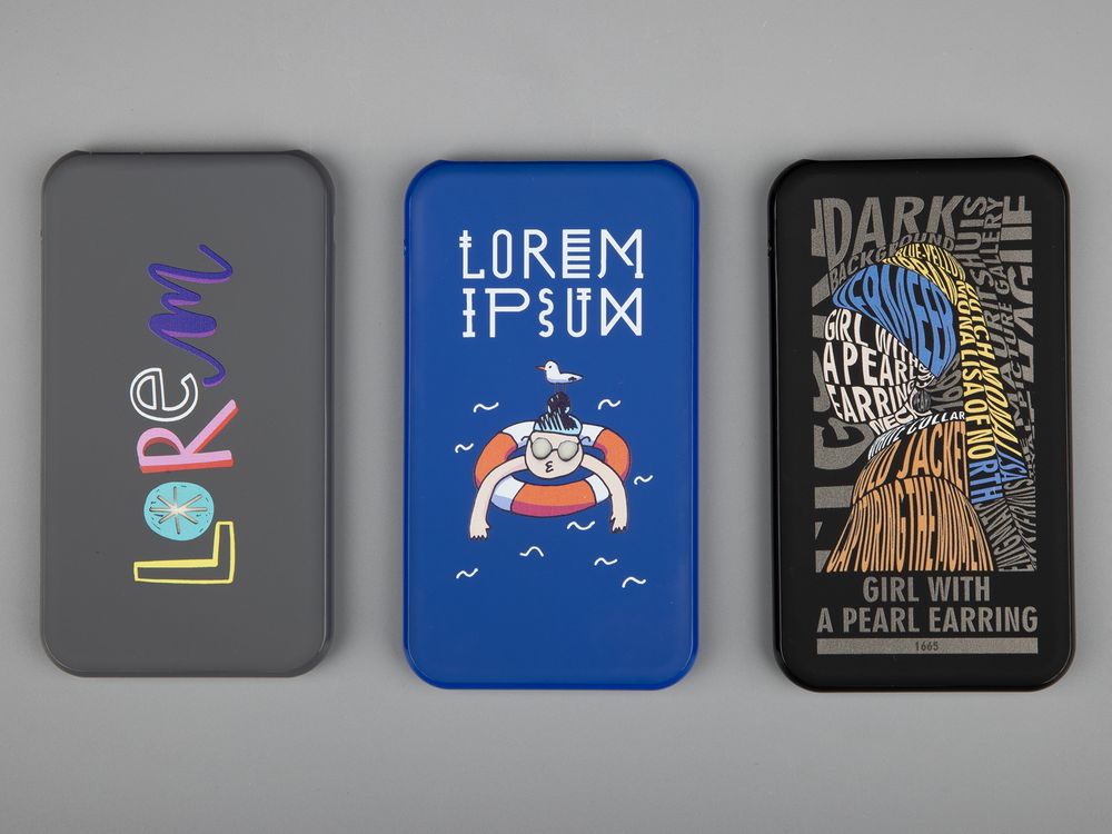 Аккумулятор Uniscend Starry с подсветкой, 5000 мАч, синий — изображение 8