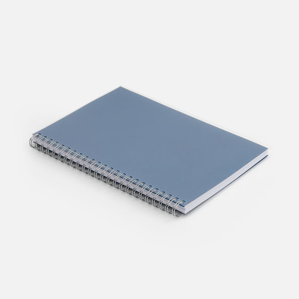 Блокнот на пружине Novalis, синий — изображение 3