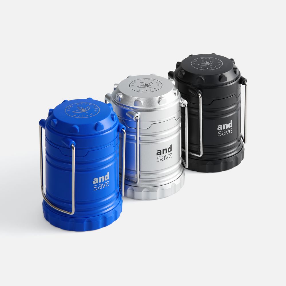 Кемпинговый фонарь Lindau, серебристый — изображение 9