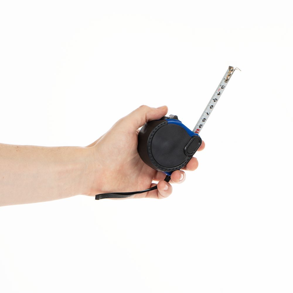 Рулетка Meter Plan, 5 м, черная с синим — изображение 7