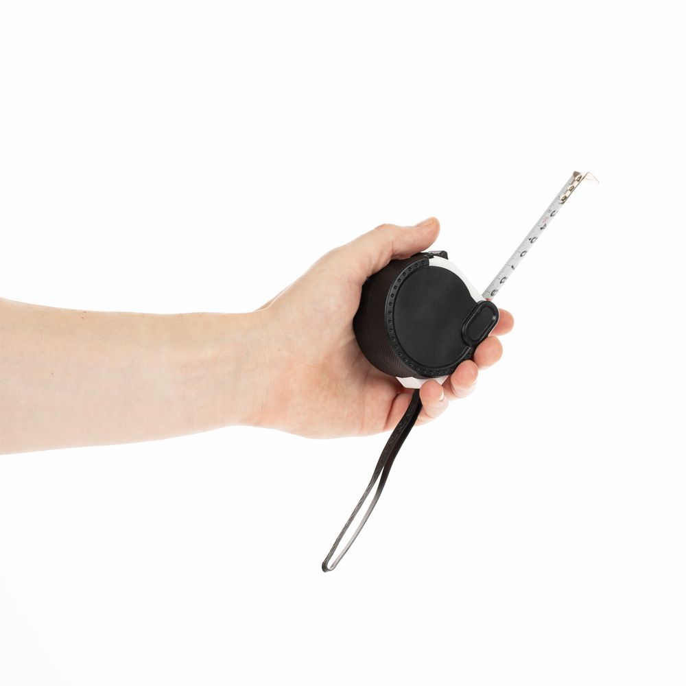 Рулетка Meter Plan, 5 м, черная с белым — изображение 7