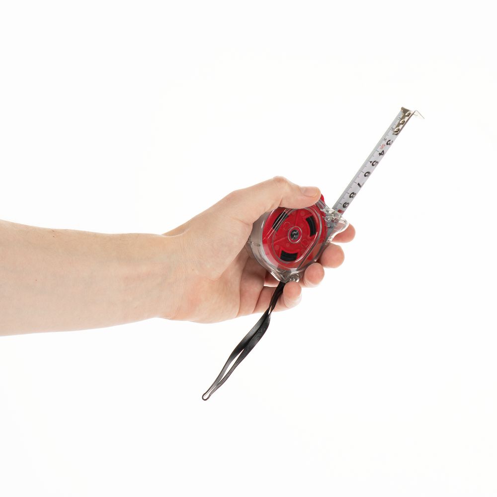 Рулетка Selvaksi, 5 м, красная — изображение 7