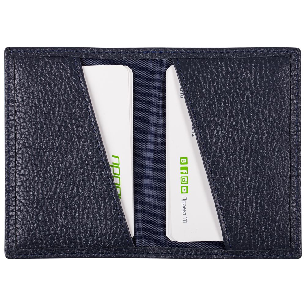 Футляр для визиток Belladonna Meeting, синий — изображение 5