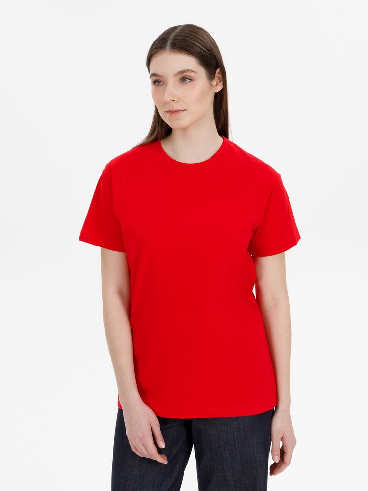 Футболка унисекс T-Bolka 180, красная — изображение 11