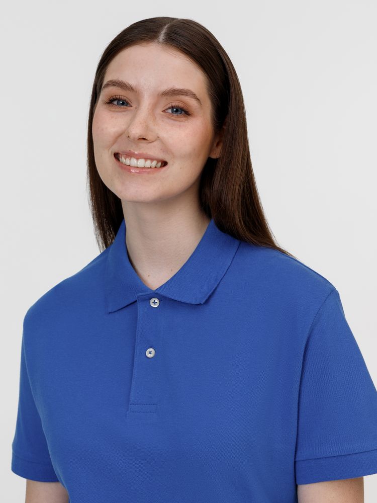 Рубашка поло унисекс Pacific, ярко-синяя (royal) — изображение 10