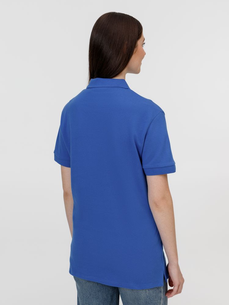 Рубашка поло унисекс Pacific, ярко-синяя (royal) — изображение 11