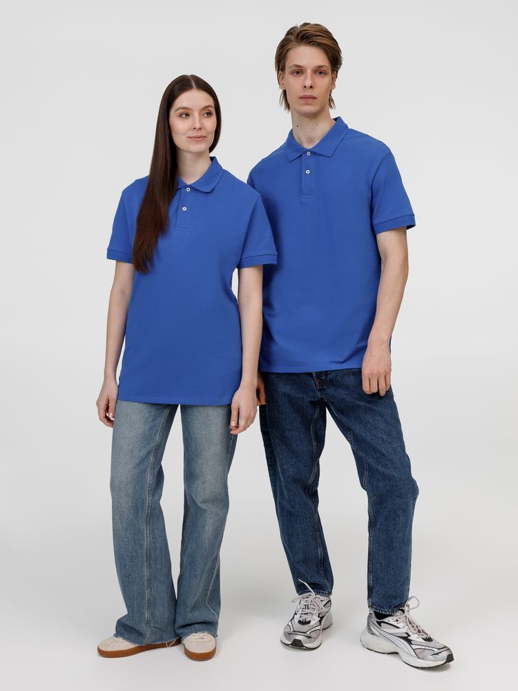 Рубашка поло унисекс Pacific, ярко-синяя (royal) — изображение 13