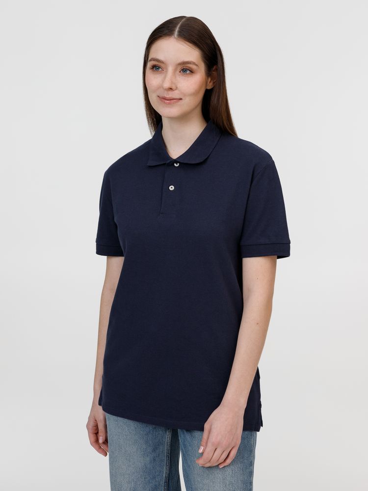 Рубашка поло унисекс Pacific, кобальт (темно-синяя) — изображение 9