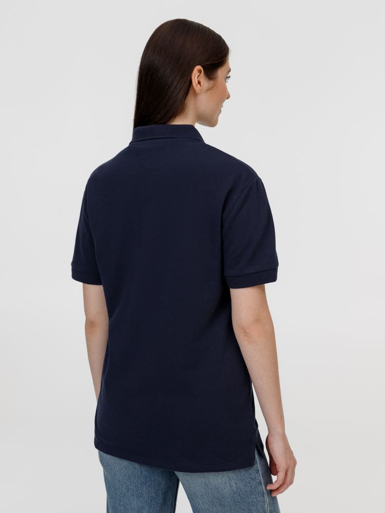 Рубашка поло унисекс Pacific, кобальт (темно-синяя) — изображение 11