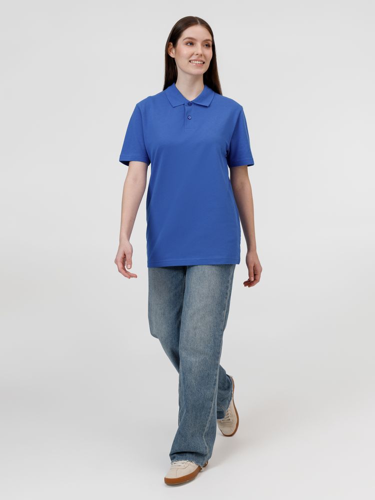 Рубашка поло унисекс Pulse, ярко-синяя (royal) — изображение 12