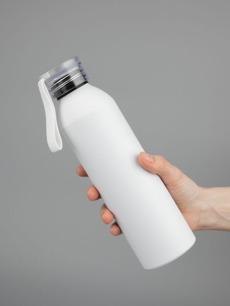 Бутылка для воды Brooke, матовая белая — изображение 9