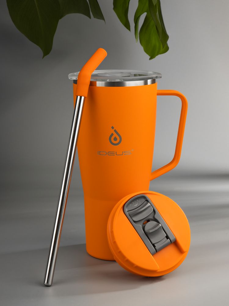 Термостакан Kasumigaoka, оранжевый — изображение 13