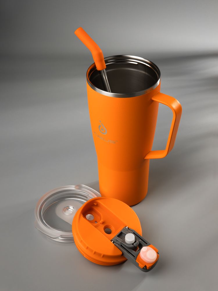 Термостакан Kasumigaoka, оранжевый — изображение 12