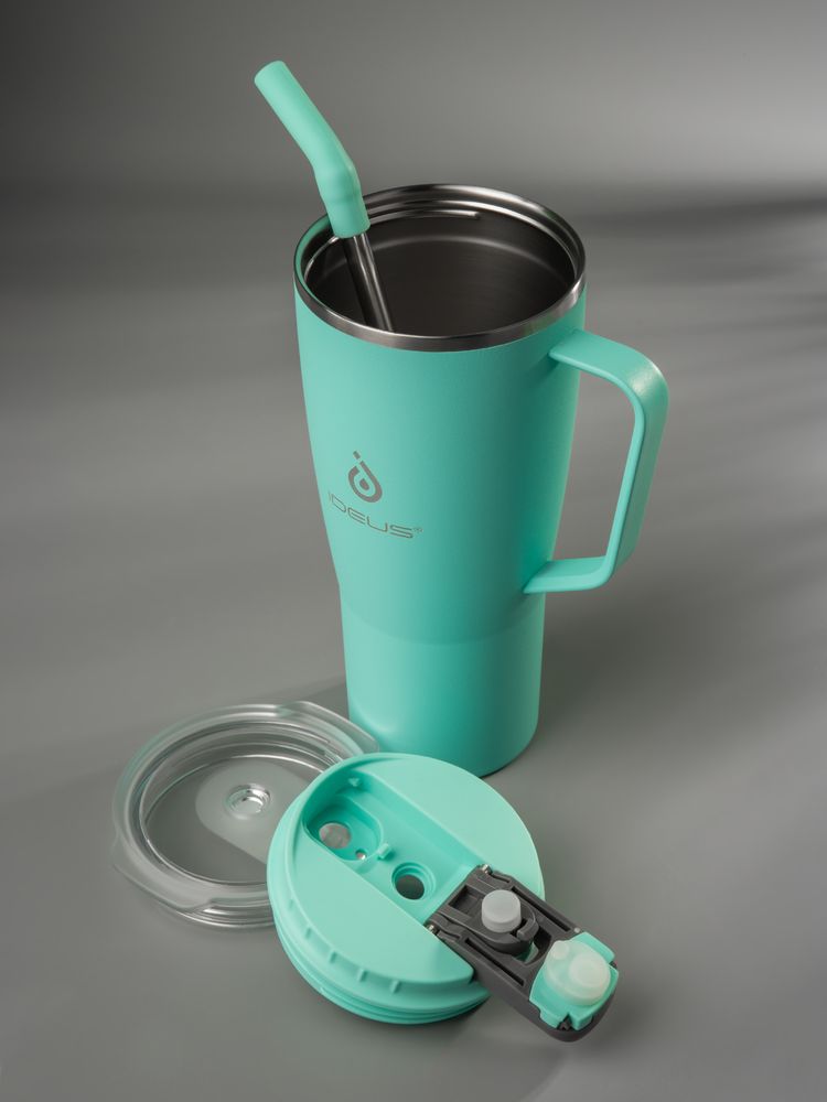 Термостакан Kasumigaoka, бирюзовый — изображение 13