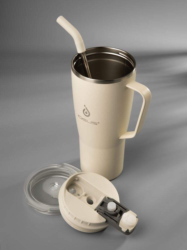 Термостакан Kasumigaoka, белый (молочный) — изображение 13