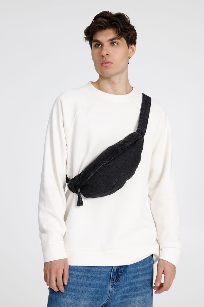 Поясная сумка W6, черная — изображение 11