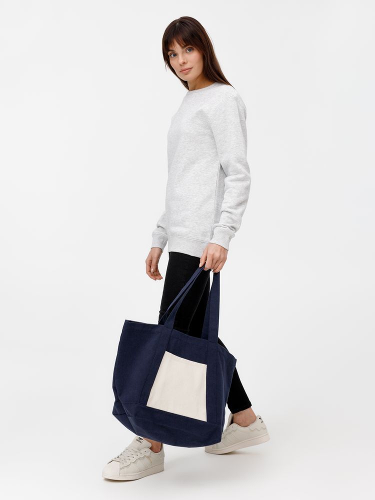 Шопер Shophop, синий с неокрашенным — изображение 9