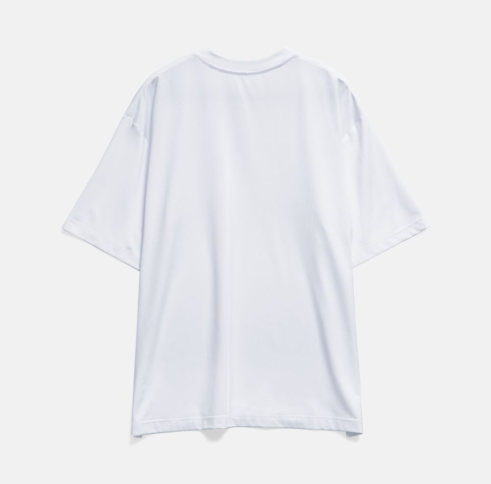 Футболка из бифлекса Morfiss, белая — изображение 4