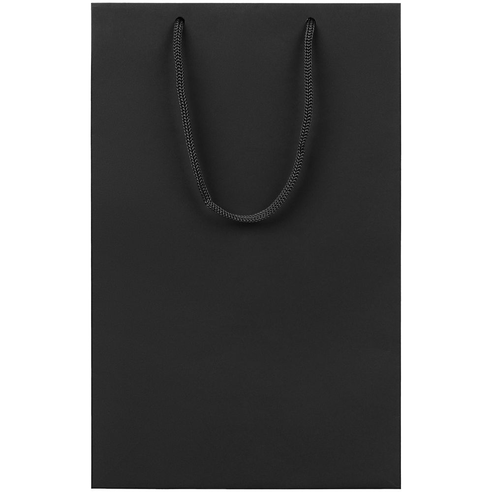 Пакет бумажный Porta S, вертикальный, черный — изображение 3