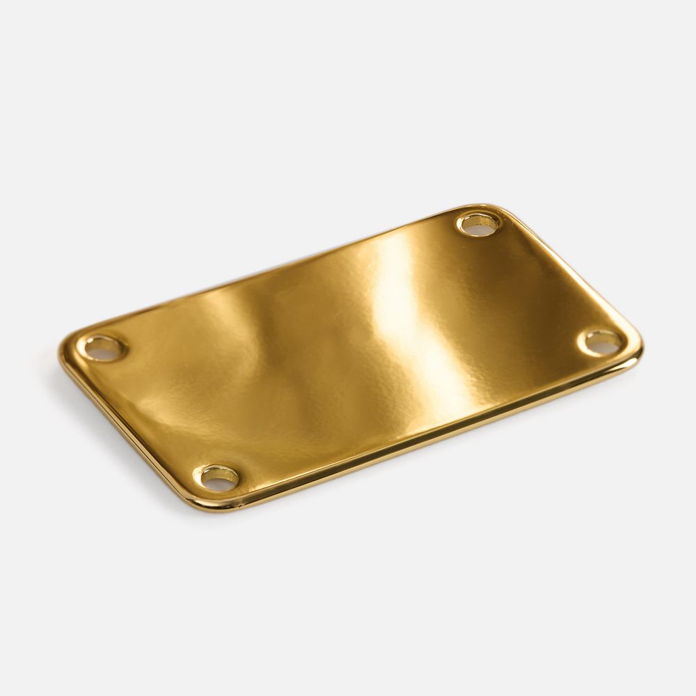 Шильдик металлический Furo, золотистый глянцевый — изображение 3