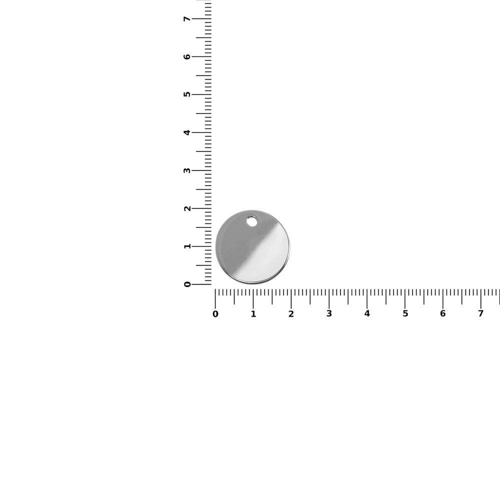Шильдик металлический Alfa Sirkel, серебристый глянцевый — изображение 4