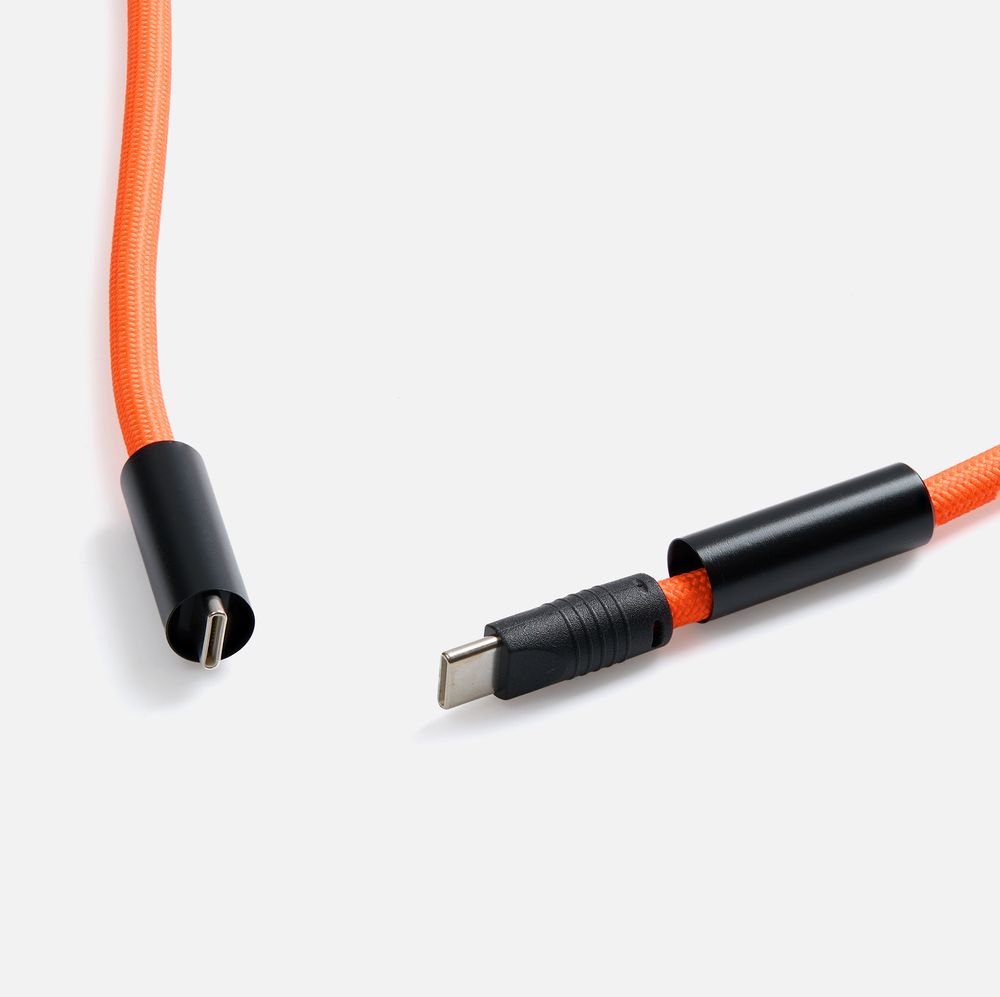 Кабель-ланьярд energyFlex Power Delivery 60 Вт, оранжевый — изображение 5