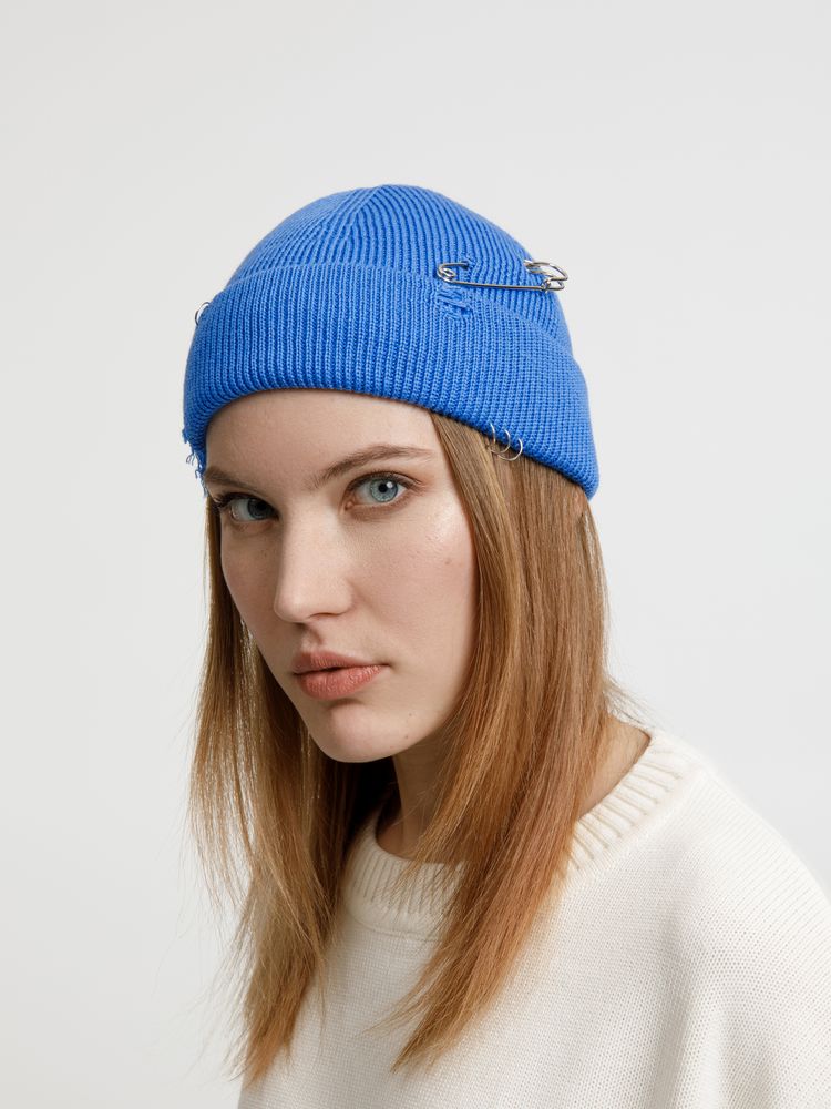 Шапка Pricker, синяя (аква) — изображение 12