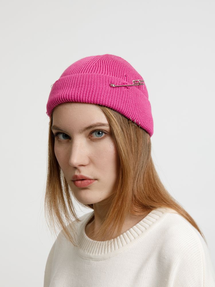 Шапка Pricker, розовая (малиновая) — изображение 12