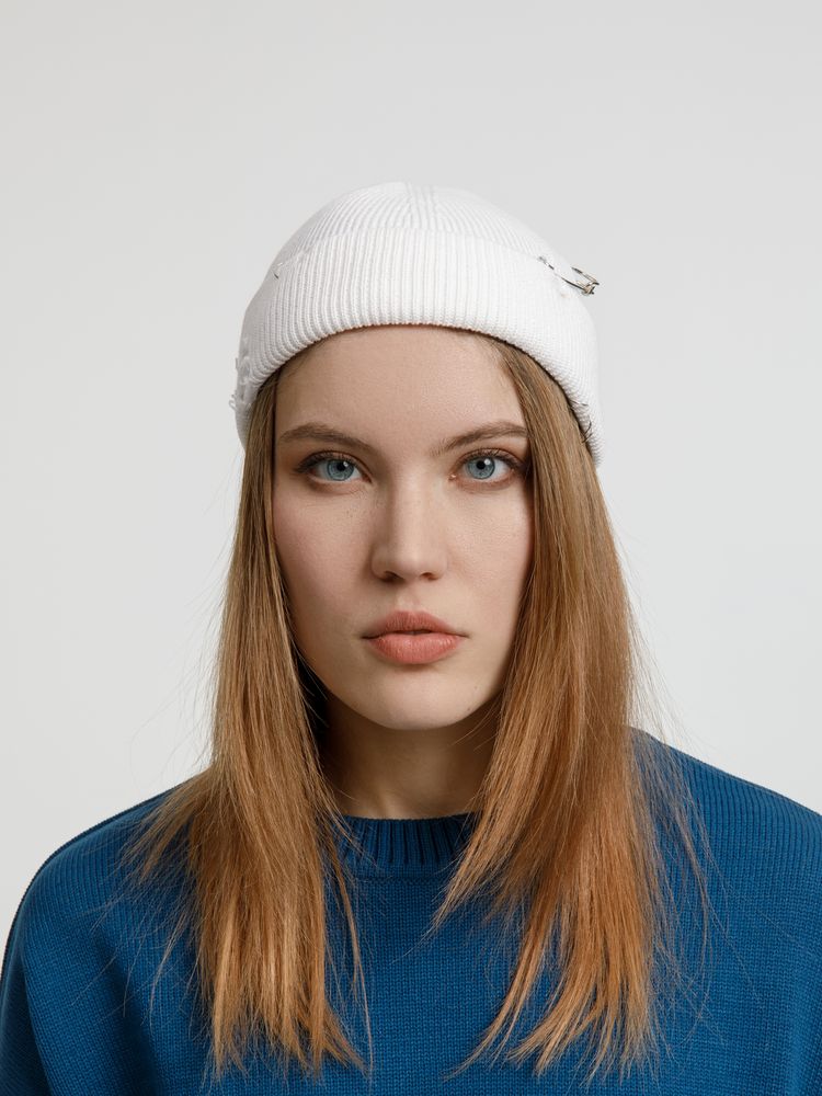 Шапка Pricker, белая — изображение 11