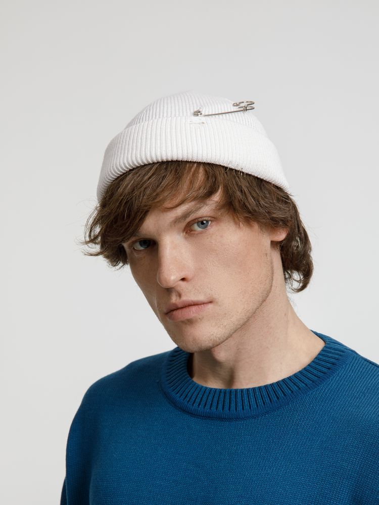 Шапка Pricker, белая — изображение 9