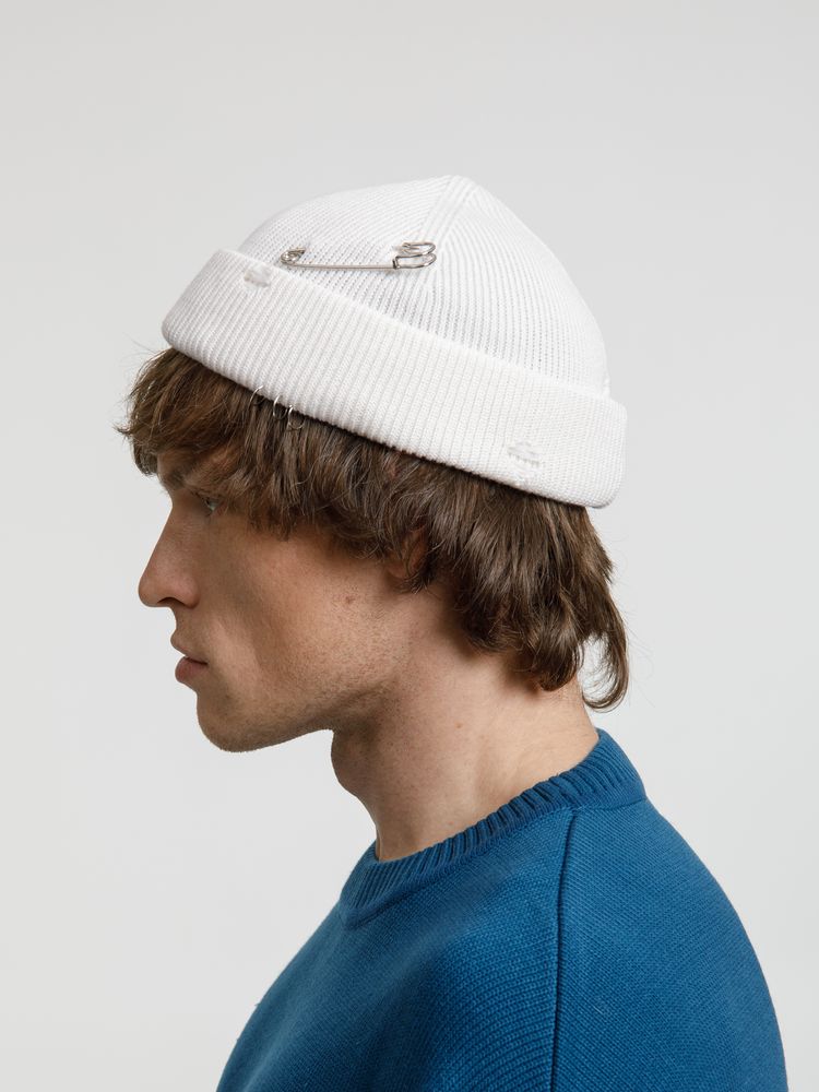 Шапка Pricker, белая — изображение 10