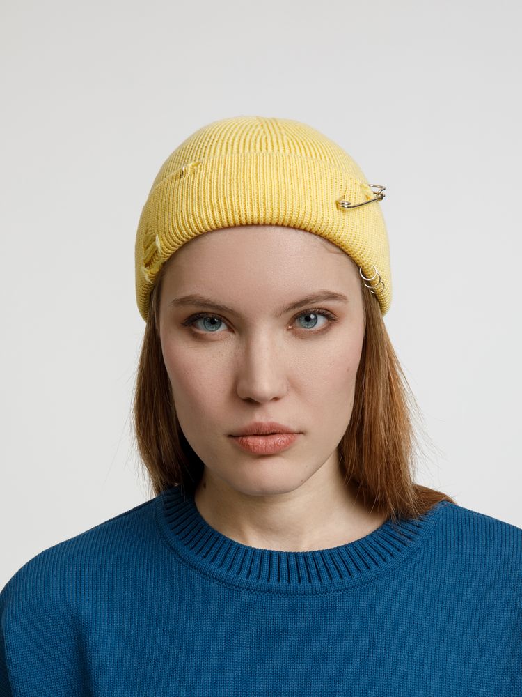 Шапка Pricker, желтая (попкорн) — изображение 11