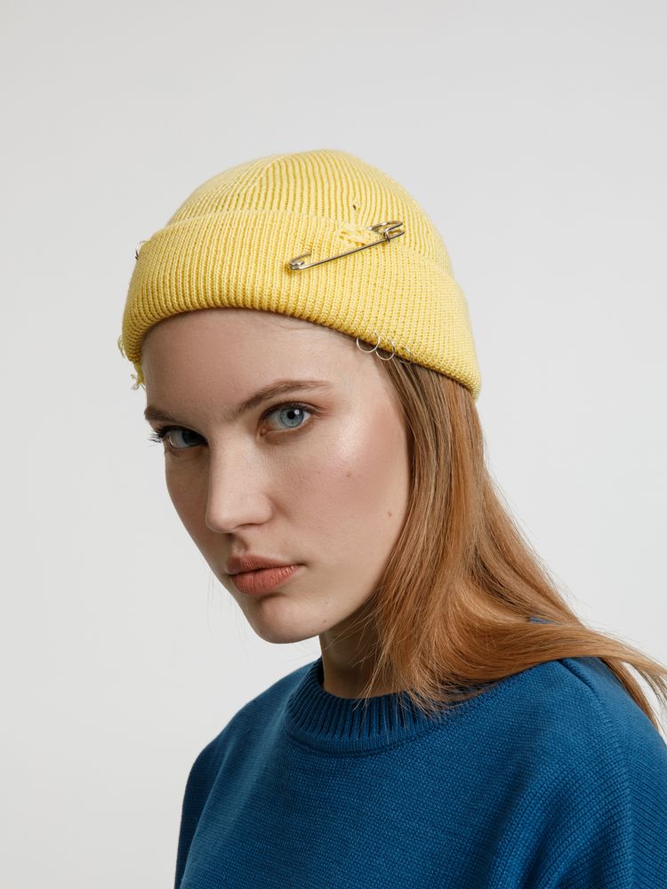 Шапка Pricker, желтая (попкорн) — изображение 12