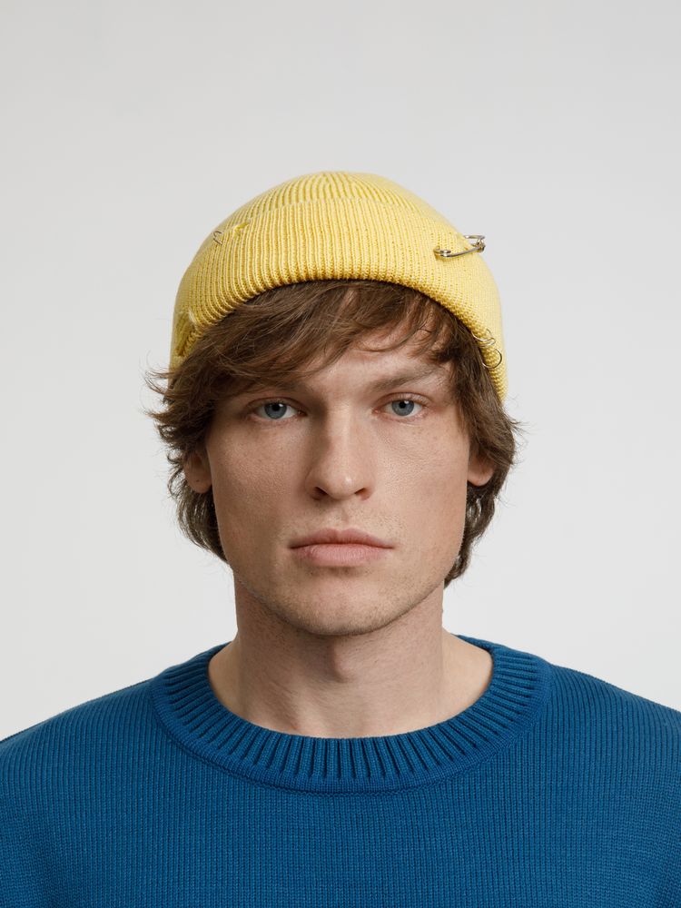 Шапка Pricker, желтая (попкорн) — изображение 8