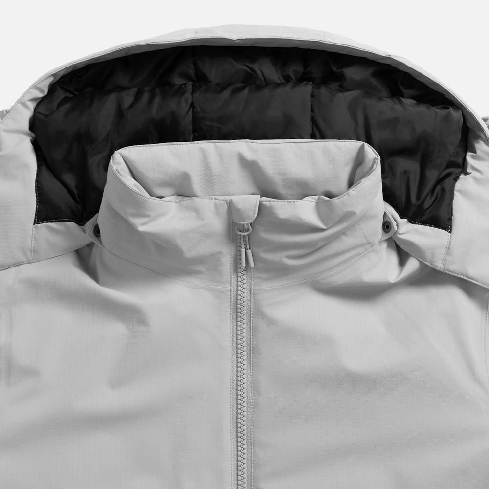 Куртка-парка унисекс Sfera, светло-серая — изображение 5