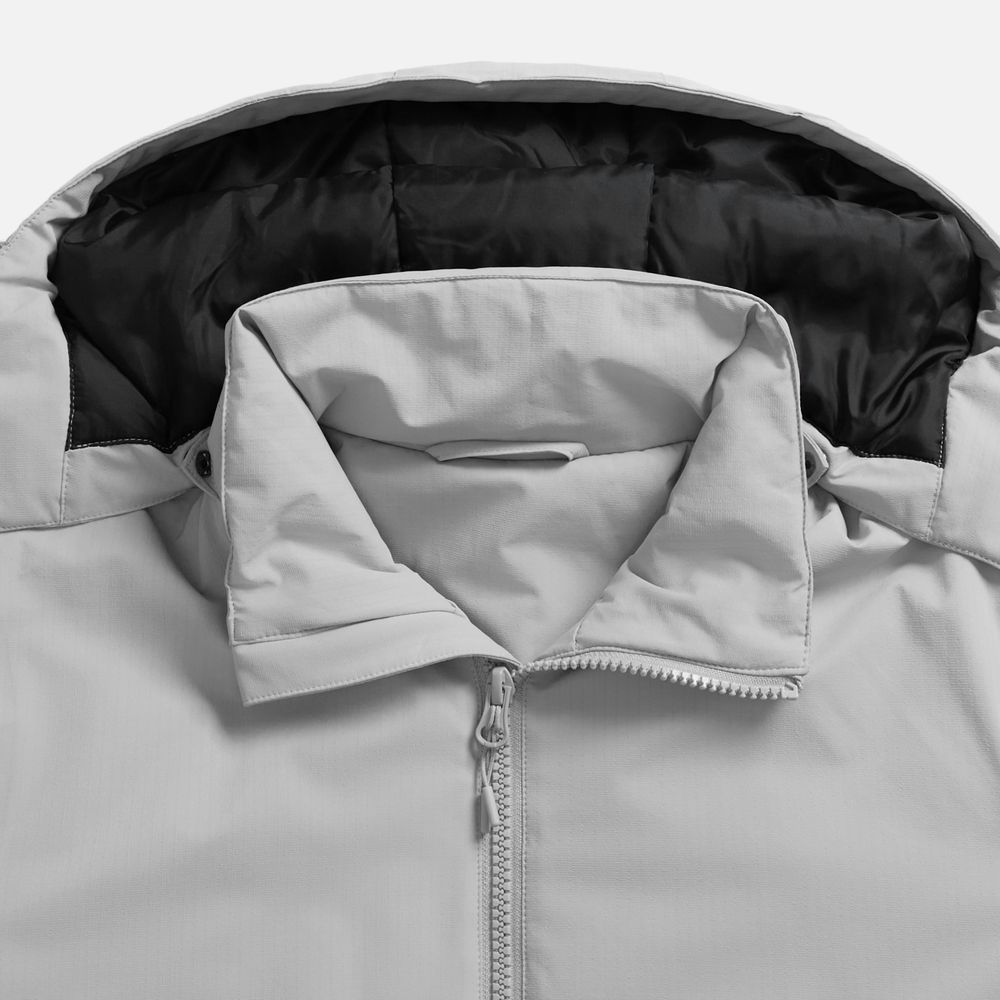 Куртка-парка унисекс Sfera, светло-серая — изображение 7