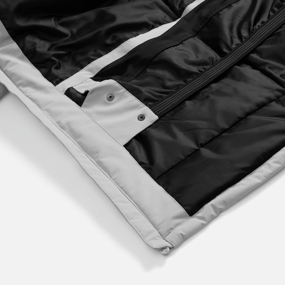 Куртка-парка унисекс Sfera, светло-серая — изображение 13