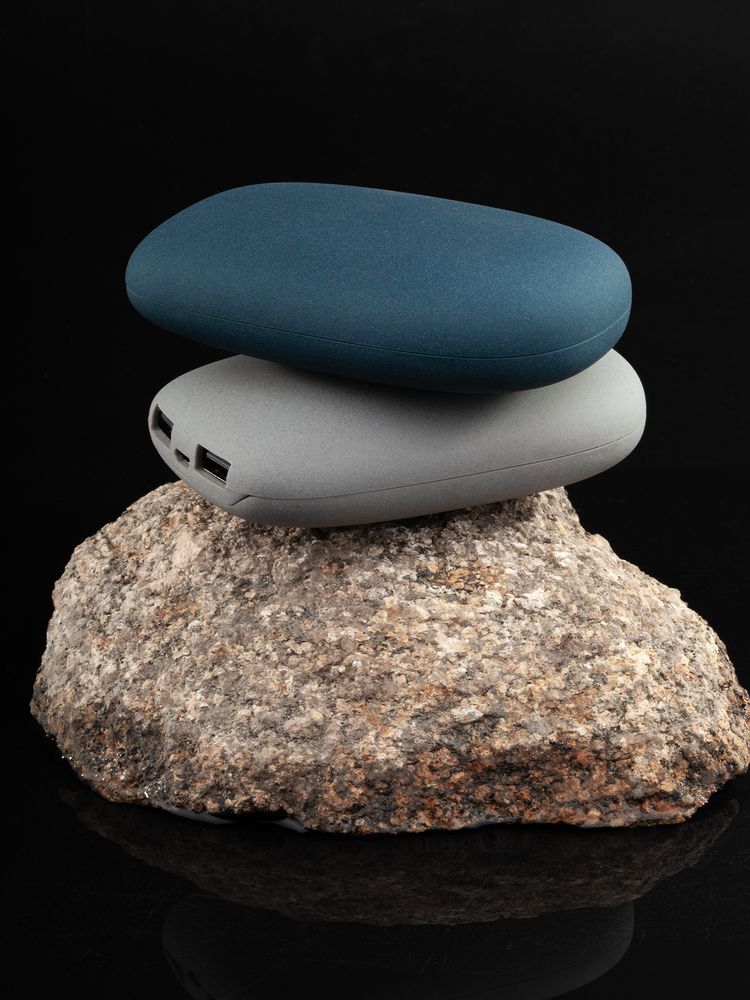 Внешний аккумулятор Pebble 7800 мАч, серо-синий — изображение 10