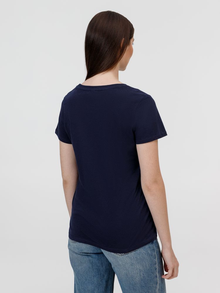 Футболка женская E150, зеленая — изображение 4