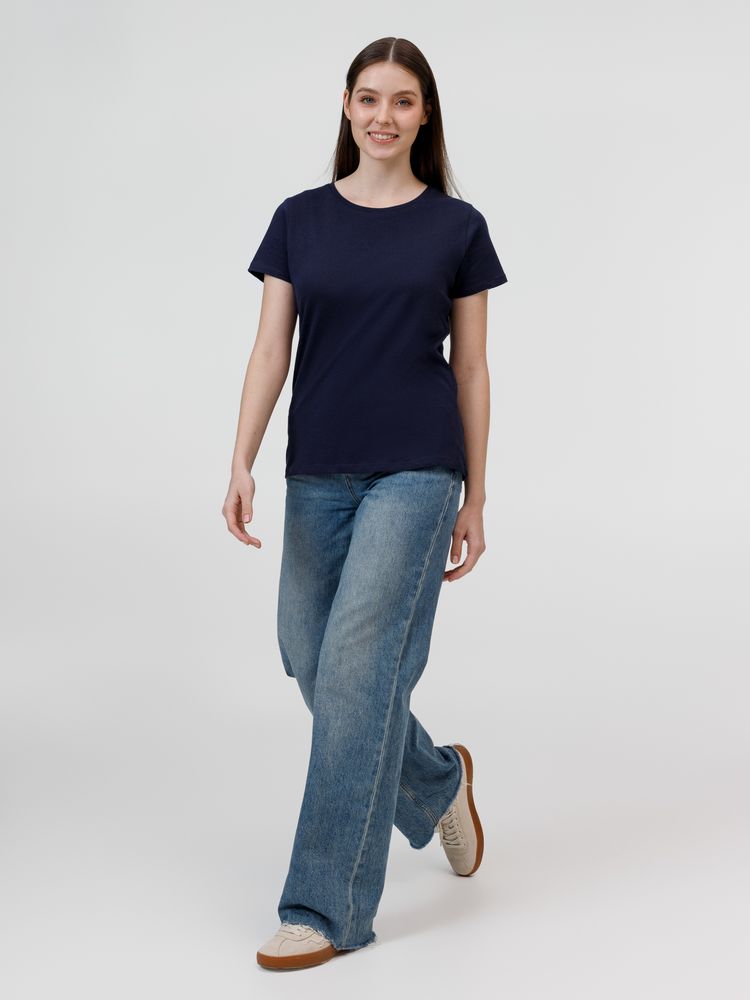 Футболка женская E150, зеленая — изображение 6