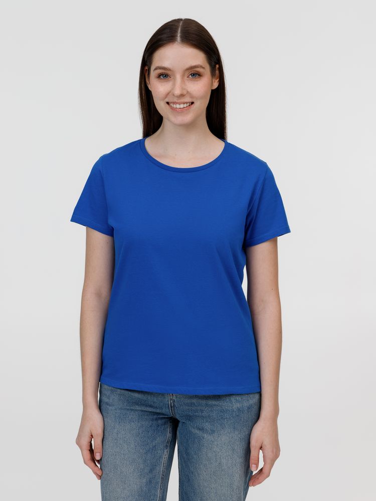 Футболка женская E150, зеленое яблоко — изображение 3