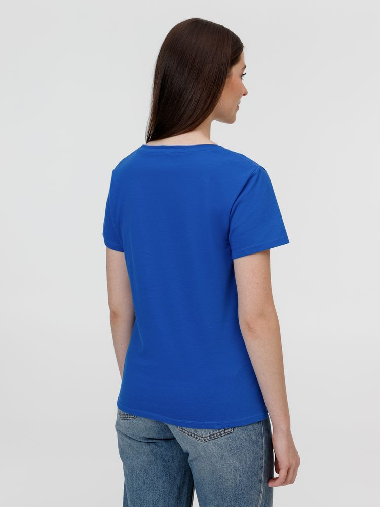 Футболка женская E150, зеленое яблоко — изображение 4