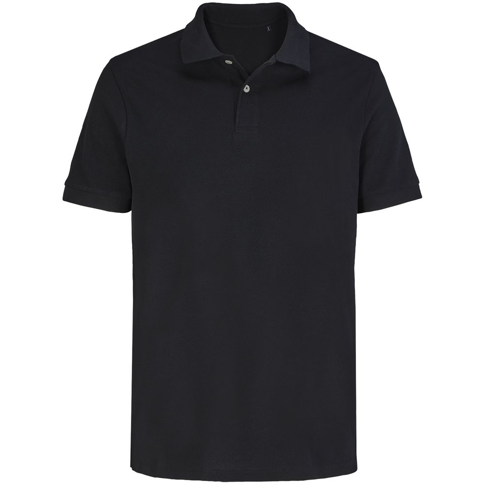 Рубашка поло унисекс Pacific, черная