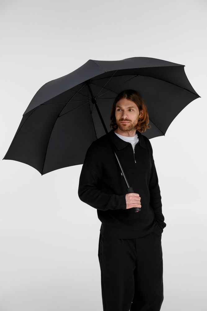 Зонт-трость U.900, черный — изображение 12