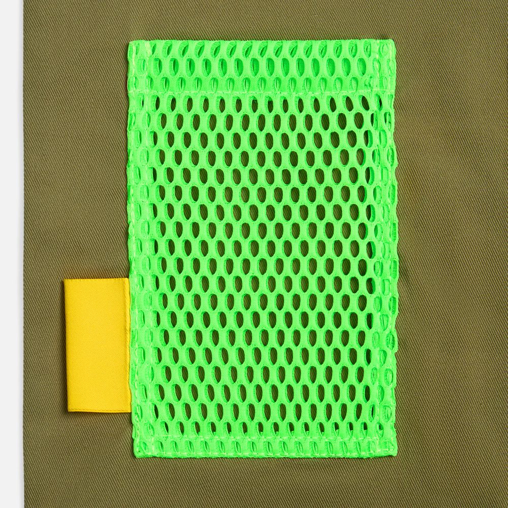 Лейбл тканевый Epsilon, L, желтый — изображение 5