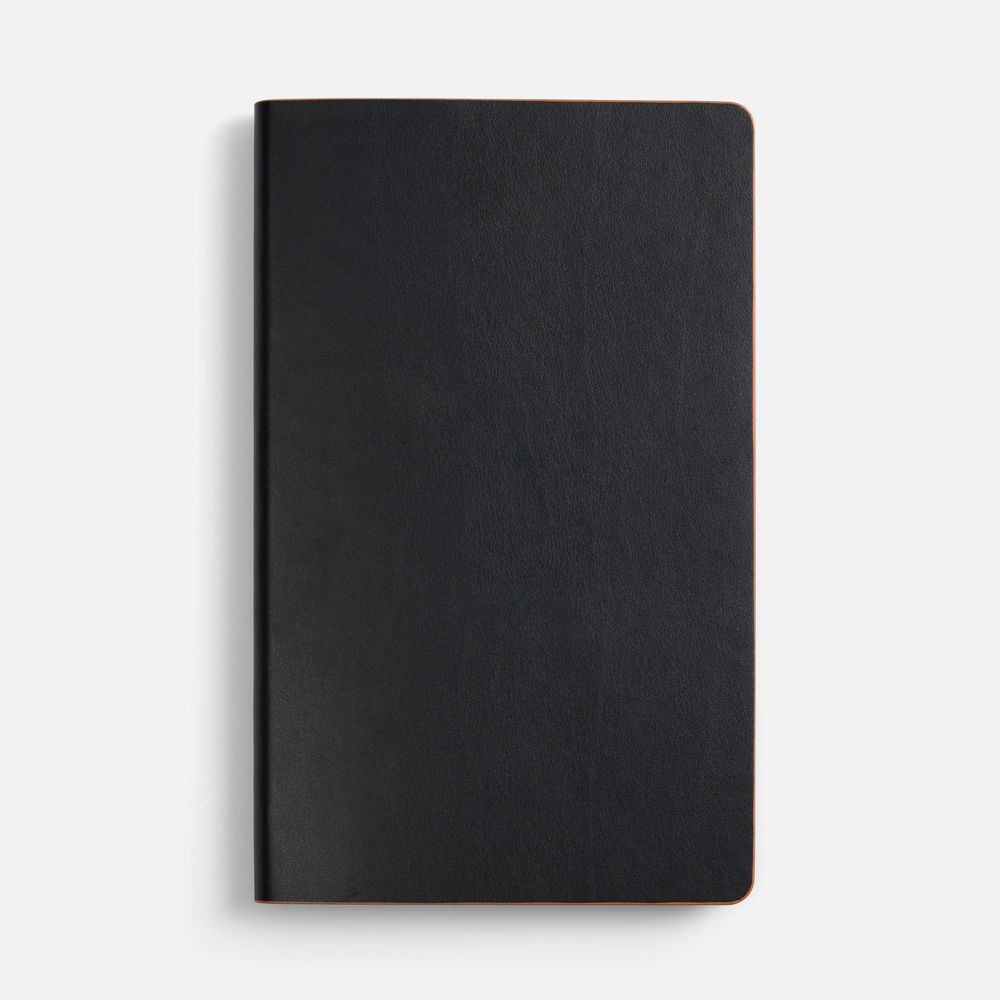 Ежедневник Trait, недатированный, черный с оранжевым — изображение 5