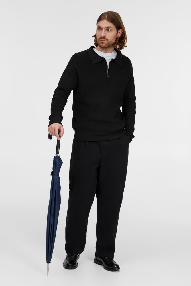 Зонт-трость Hit Golf, черный — изображение 11