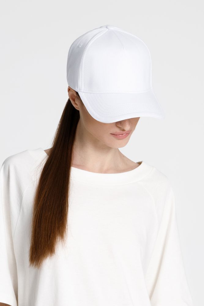 Бейсболка C1, белая — изображение 5