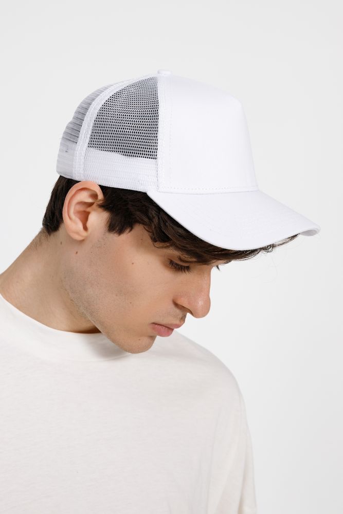 Бейсболка C3, белая — изображение 5